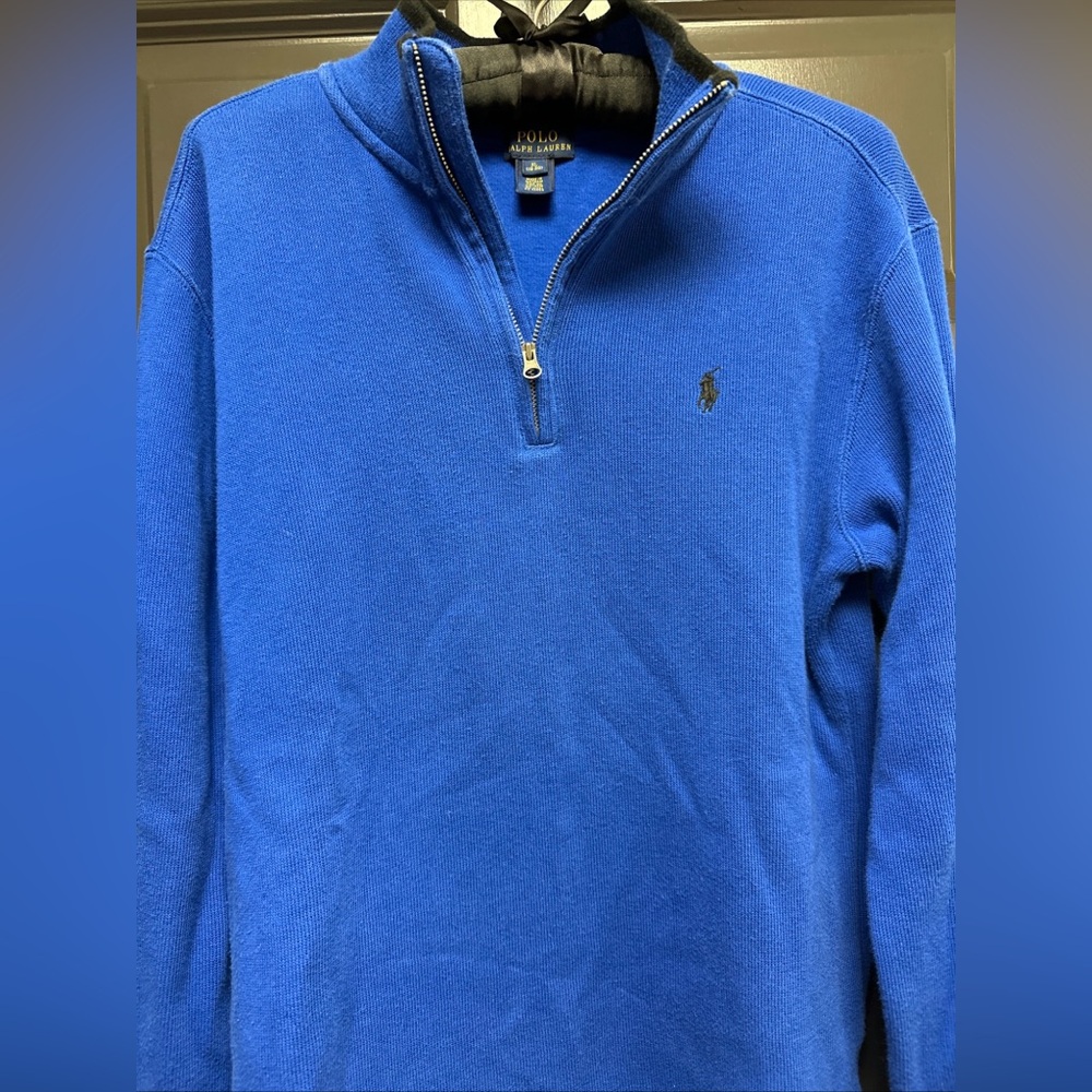 Polo Ralph Lauren Royal Blue Quarter Zip